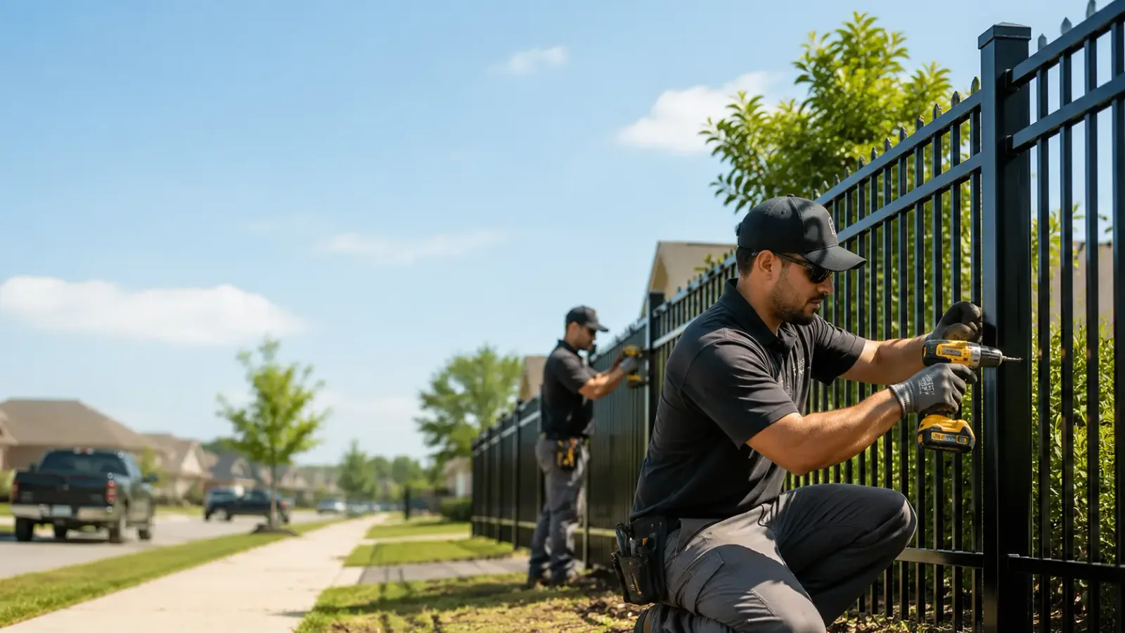 Metal Fence Installation in Jewett, TX